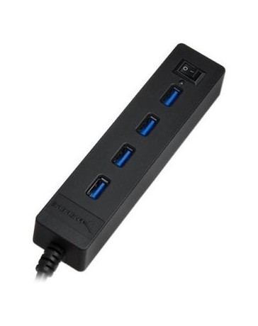 Hub 4 Puertos USB Con Interruptor Sabrent - Envío Gratuito