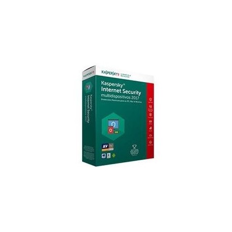 KASPERSKY INTERNET SECURITY - MULTIDISPOSITIVOS 2017 - Envío Gratuito