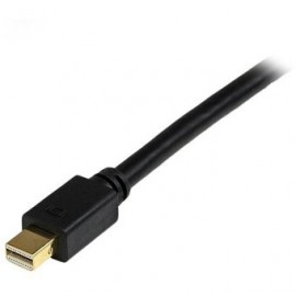 CABLE 1.8M ADAPTADOR VIDEO MINI DISPLAYPORT A DVI PASIVO - Envío Gratuito