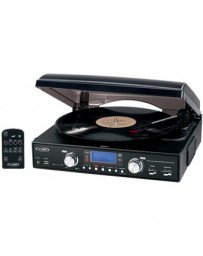 Jensen Jta-460 Tocadiscos Estereo 3-Velocidad Con Mp3 - Envío Gratuito
