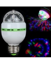 Bola 3X LED giratoria Etapa Cristal Luz LED para el disco - Envío Gratuito