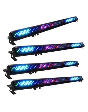 Kit de 4 Barras 240 Led´s con 24 Pixeles DMX y Display - Envío Gratuito