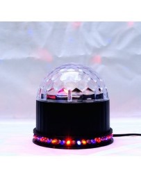 Esfera Disco con Base de Led´s RGB Secuencial y Audioritmica - Envío Gratuito