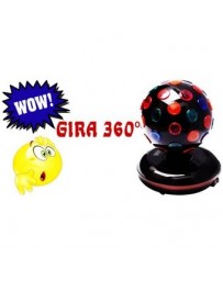 Esfera RGB giro 360°en ambos sentidos con forma de globo - Envío Gratuito