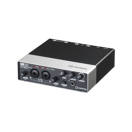 Interfaz de Audio USB Steinberg UR22 2x2 incluye Cubase AI - Envío Gratuito