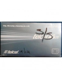 Microchip Nano y Chip Normal Telcel Version 6 (solo para portabilidad) - Envío Gratuito