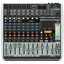 Mezcladora De Audio Behringer Con Efectos QX1222USB - Envío Gratuito