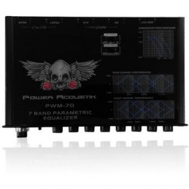 Ecualizador Grafico Power Acoustik Pwm-70 7 Bandas Rca - Envío Gratuito