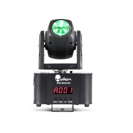 Cabeza Movil Mini Beam 10W Led RGBW DMX 8 Canales - Envío Gratuito