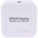 SPDIF /TOSLINK Digital Optical Audio 3x1 Switcher - Envío Gratuito