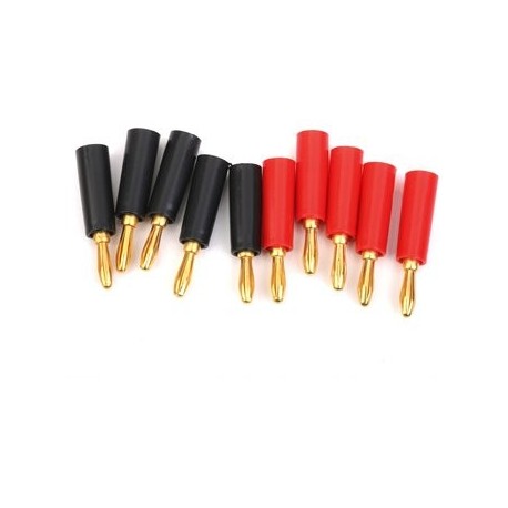 MagiDeal Chapado En Oro 4mm 10pcs Altavoces - Envío Gratuito