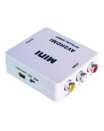 AV to HDMI Converter Composite Audio and Video - Envío Gratuito