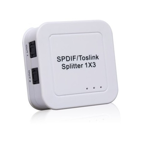 Active Digital Optical for Audio 1x3 Toslink Splitter - Envío Gratuito