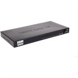 1x8 HDMI SPlitter 8 Ports HDMI Splitter Support Video - Envío Gratuito