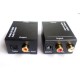 Adaptador RCA TV Analógica a Digital Óptica-Negro - Envío Gratuito