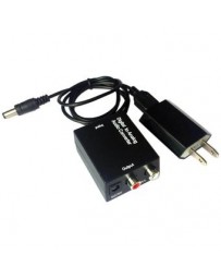 Digital óptica Toslink coaxial a analógico RCA estéreo - Envío Gratuito