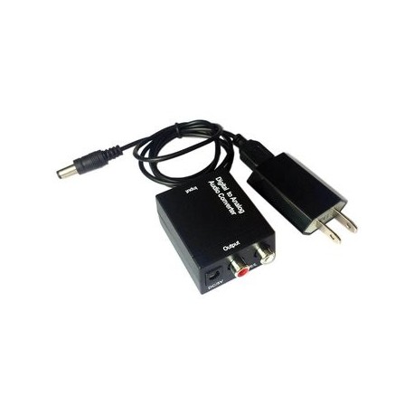 Digital óptica Toslink coaxial a analógico RCA estéreo - Envío Gratuito
