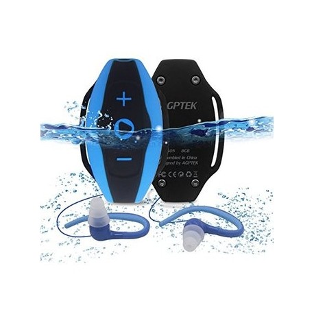 AGPtEK S05 8 GB Waterproof MP3 Player with Water Resistant - Envío Gratuito