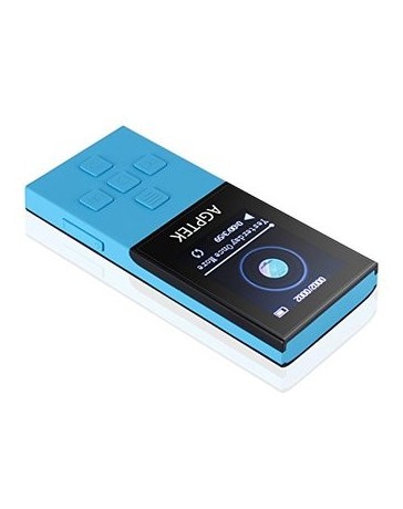 AGPtEK A18 8GB Bluetooth MP3 Player&50 Hours Playback - Envío Gratuito