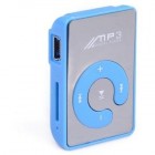 Vara USB Mini espejo Clip Mp3 Sport Reproductor de música - Envío Gratuito