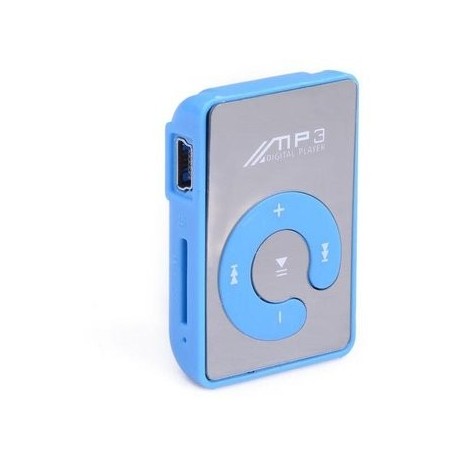 Vara USB Mini espejo Clip Mp3 Sport Reproductor de música - Envío Gratuito