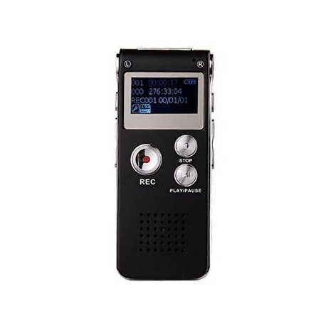 Hotkey® 8GB Digital Audio Voice Recorder Rechargeable - Envío Gratuito