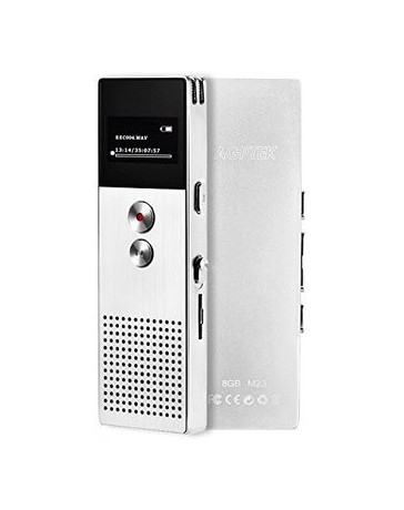 AGPtEK M23 8GB Digital Voice Recorder - Envío Gratuito