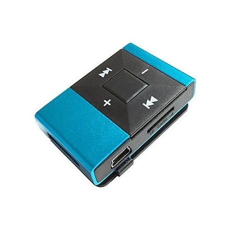 New Wayzon Mini Clip Metal USB MP3 Music Media Player - Envío Gratuito