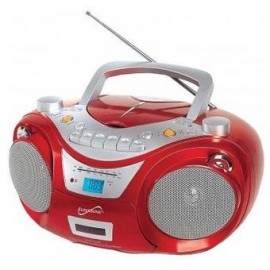 Supersonic Portable MP3/CD Player-Red - Envío Gratuito