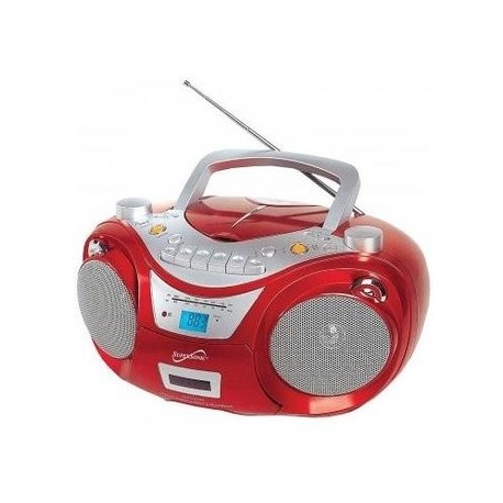 Supersonic Portable MP3/CD Player-Red - Envío Gratuito