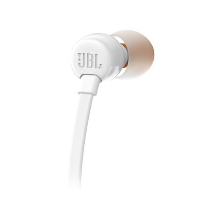 Audífonos In-Ear JBL T110 Pure Bass-Blanco - Envío Gratuito