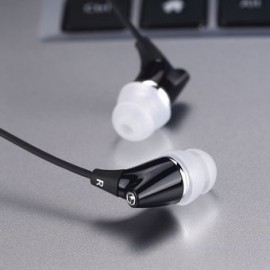 EB El Cable De Los Auriculares EM254C-Negro - Envío Gratuito