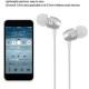 EB En El Cable De Los Auriculares Estéreo E8-Blanco - Envío Gratuito