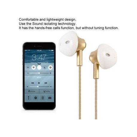 EB M400 Bajo La Oreja De Auriculares De Peso-Oro Tirano - Envío Gratuito