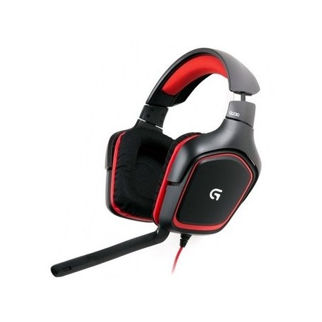 LOGITECH DIADEMA G230 GAMING NEGRO MICROFONO 981-000552 - Envío Gratuito