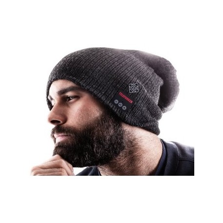 Audífonos Telefunken TLF-MBG Gorro con Bluetooth-Gris - Envío Gratuito