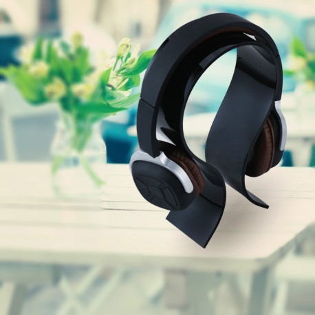 Louiwill Soporte Para Auriculares De Acrílico (Negro) - Envío Gratuito