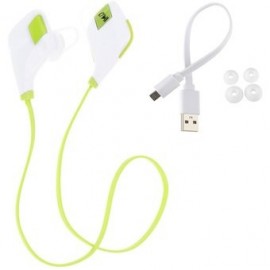 ER audifonos Maggie 5 mini-deportiva blanca auriculares estéreo Bluetooth - Envío Gratuito