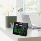 Estación meteorológica Weather Station EXCELVAN EU Plug Negro - Envío Gratuito