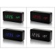 AJ6035 LED de alarma del control de sonido de madera - Envío Gratuito