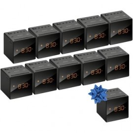 Paquete de 10 Radio Reloj Despertador Sony ICFC1B - Envío Gratuito