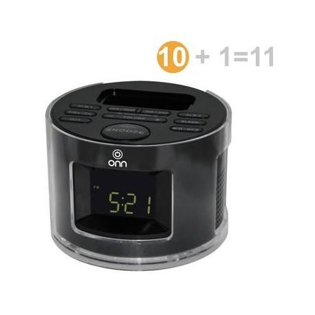Paquete de 10 Reloj despertador ONN ONA13AV501 - Envío Gratuito