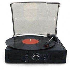 Tyler 3-Speed Stereo Turntable with Built in Speakers - Envío Gratuito