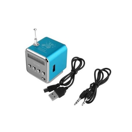 EH 4 Radio FM Micro USB portátil mini estéreo bajo - Envío Gratuito
