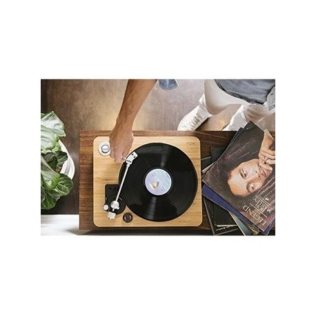 House Of Marley Stir It Up Turntable With Bonus Bob Marley - Envío Gratuito