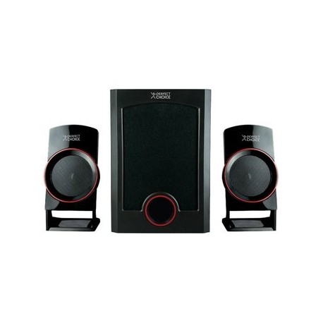 Nuevo Bocinas 2.1 Perfect Choice Zen con Doble Subwoofer - Envío Gratuito