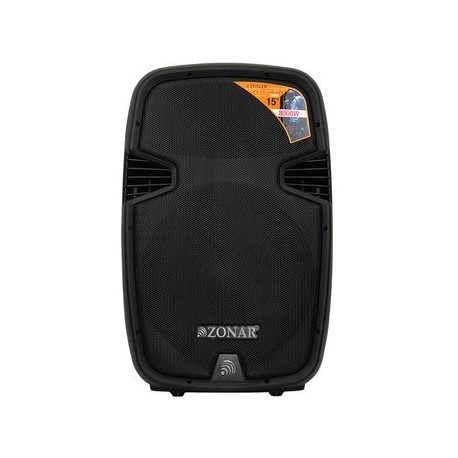 Bafle Profesional Zonar Z15BT MP3 USB SD Equalizador 15 - Envío Gratuito