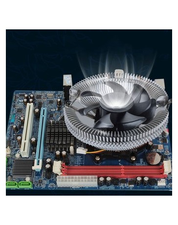 ER Nueva Ultra Hydro Queit 3PIN Ventilador CPU Cooler - Envío Gratuito