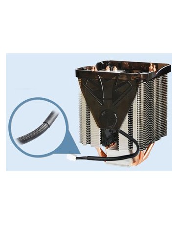 EH Cuatro de cobre puro tubo de calor de tres ventilador de CPU - Envío Gratuito