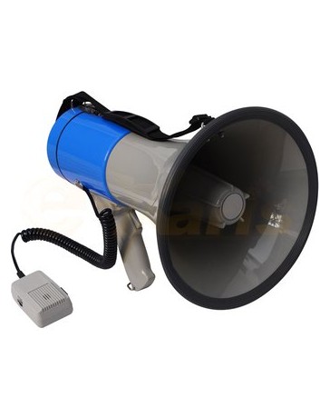 Megáfono Profesional Potencia 25W RMS Incluye Efecto Sirena - Envío Gratuito